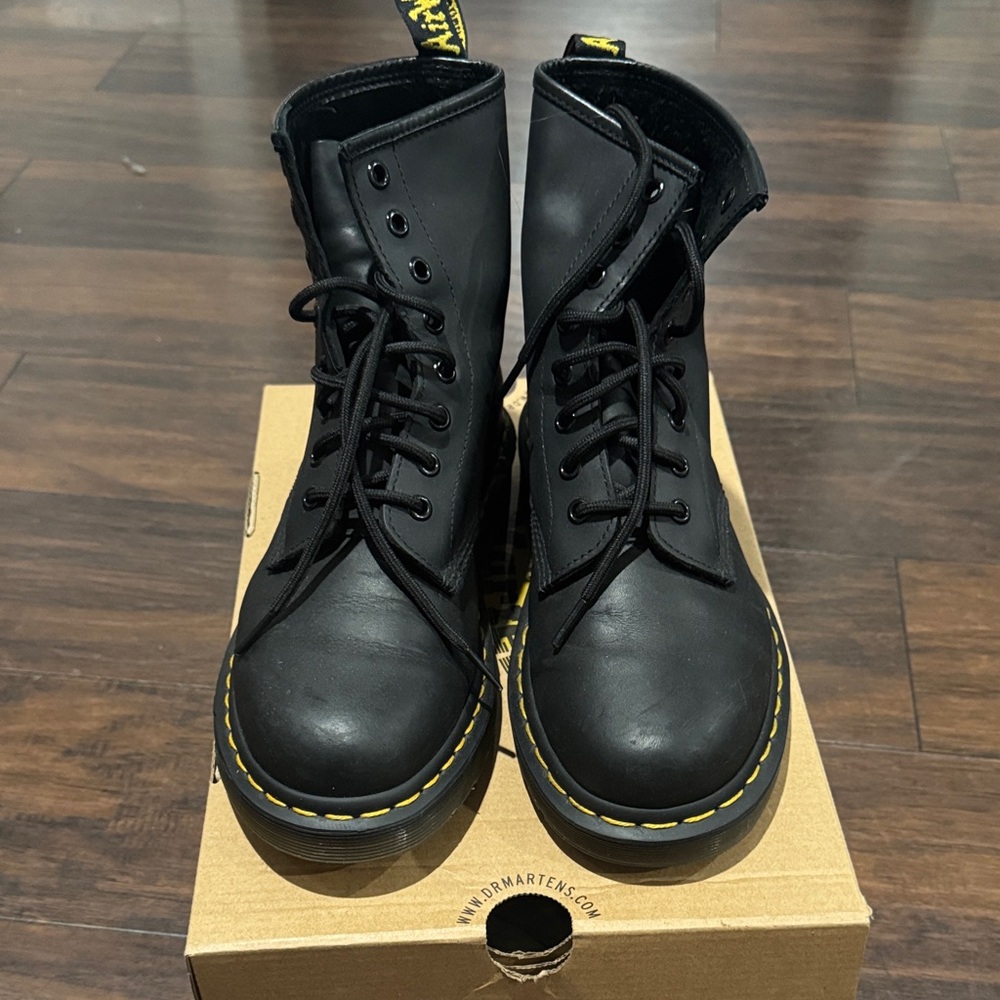 Dr. Martens Black Ankle Boots